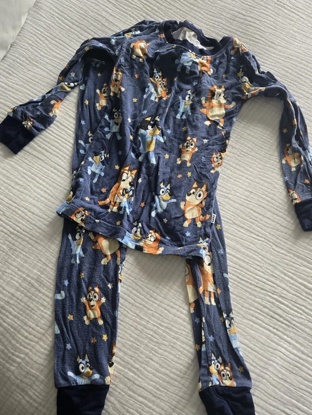 Little Sleepies Long Sleeve Pajama Set in Bluey Dance Mode — 2T | GUC